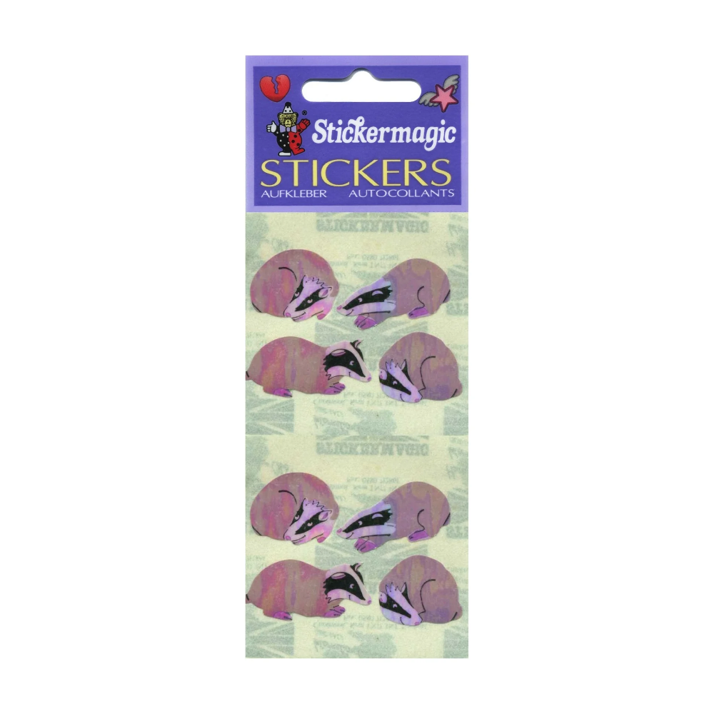 Badgers - Pearlie Sticker Sheets
