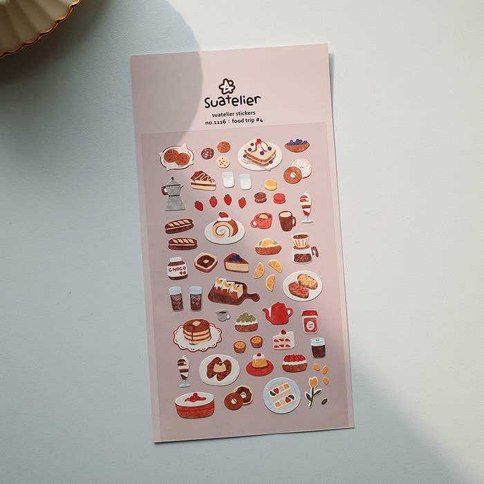 1116: Food Trip #4 - Sticker Sheet