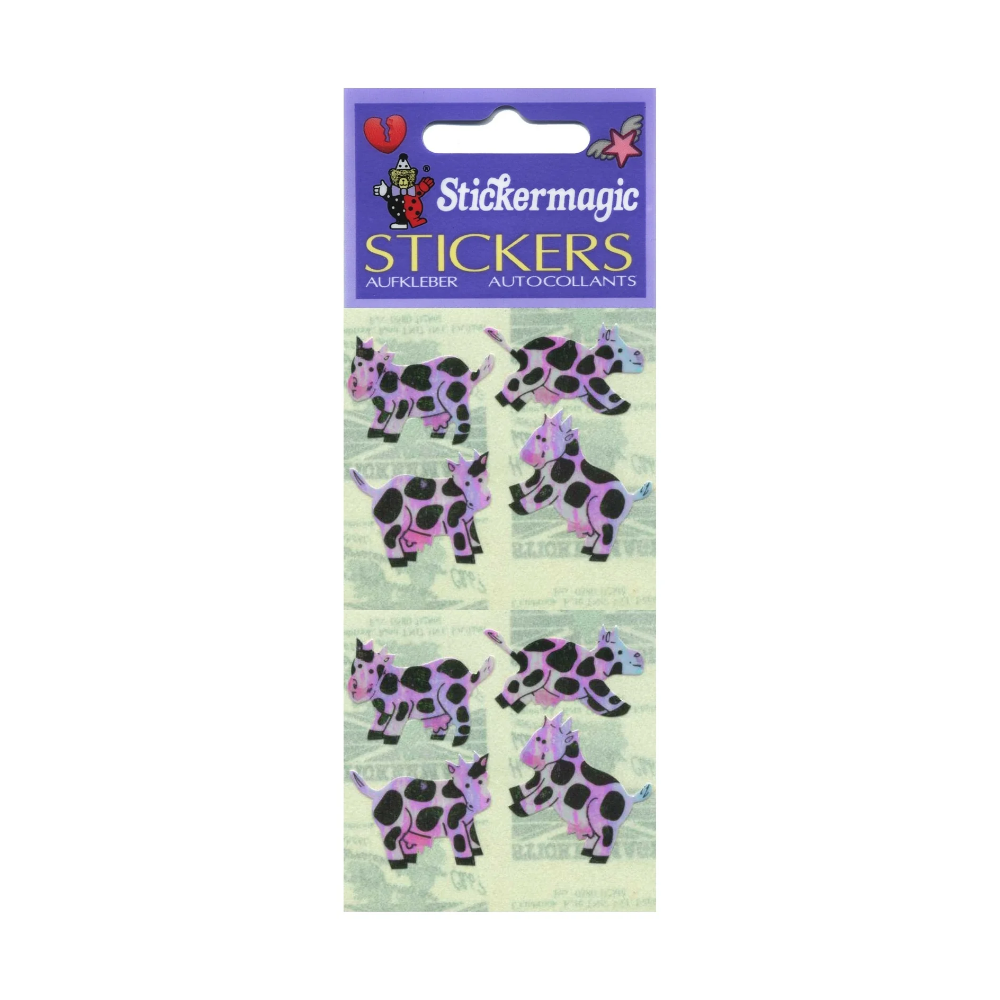 Cows - Pearlie Sticker Sheets