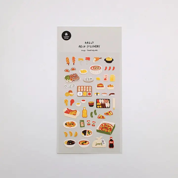 1149: Food Trip #6 - Sticker Sheet