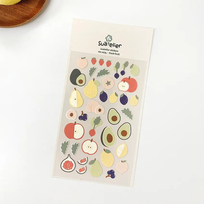 1074: Fresh Fruit - Sticker Sheet