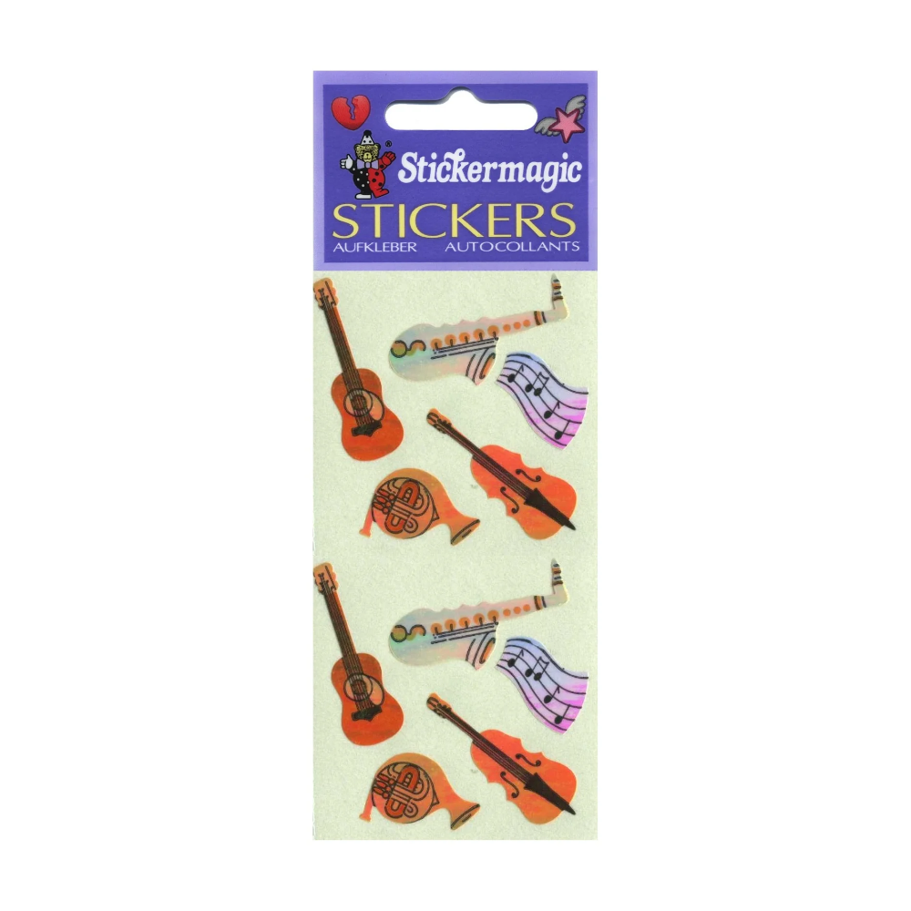 Jazz Band - Pearlie Sticker Sheets