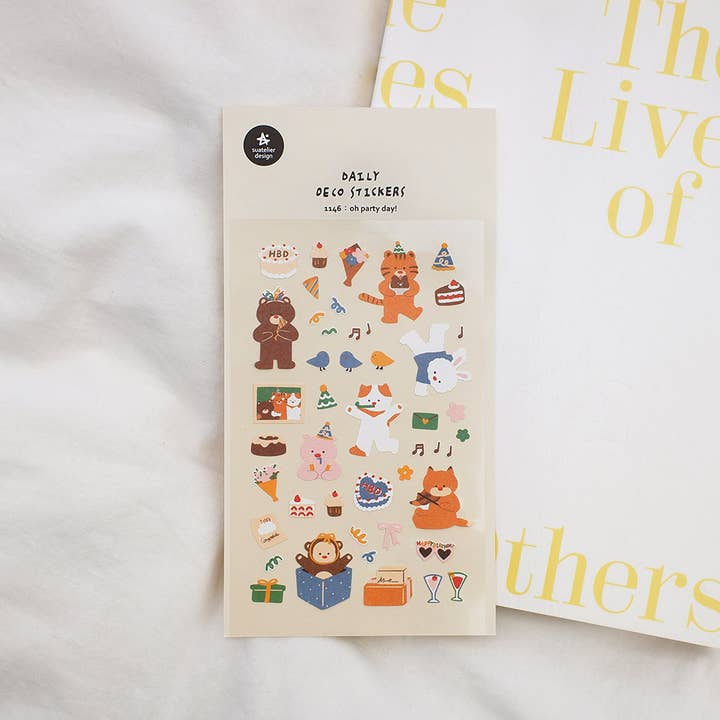 1146: Oh Party Day! - Sticker Sheet