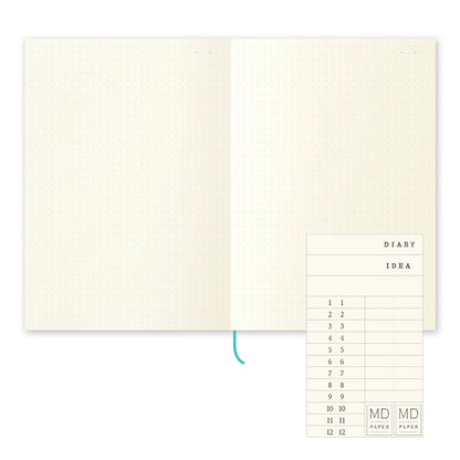 MD Paper Notebook Journal A5 Dot Grid