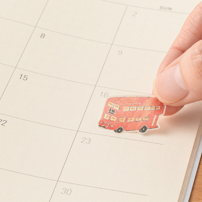 Midori Country Motif Stickers United Kingdom