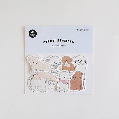 311: Baby Puppy - Flake Stickers