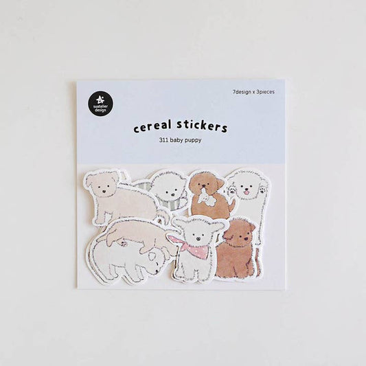 311: Baby Puppy - Flake Stickers
