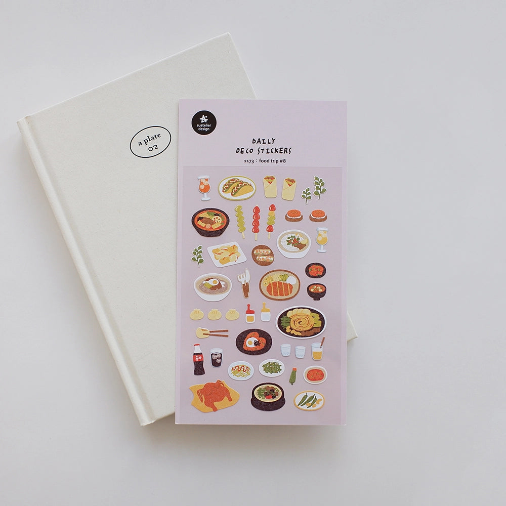 1173: Food Trip #8 - Sticker Sheet