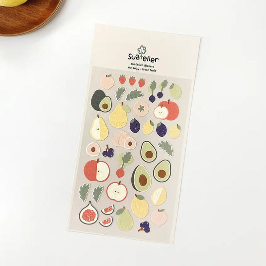 1074: Fresh Fruit - Sticker Sheet