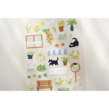 1163: A Green Alley - Sticker Sheet