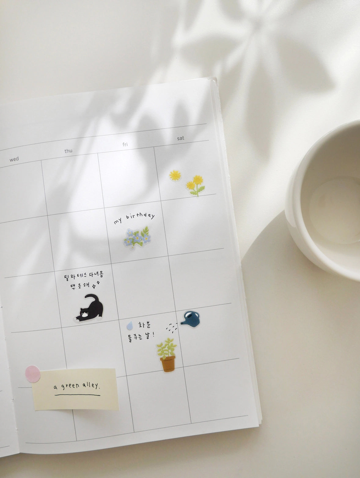 1163: A Green Alley - Sticker Sheet