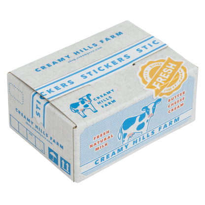 Dairy Stickers - Small Box of Flake Stickers