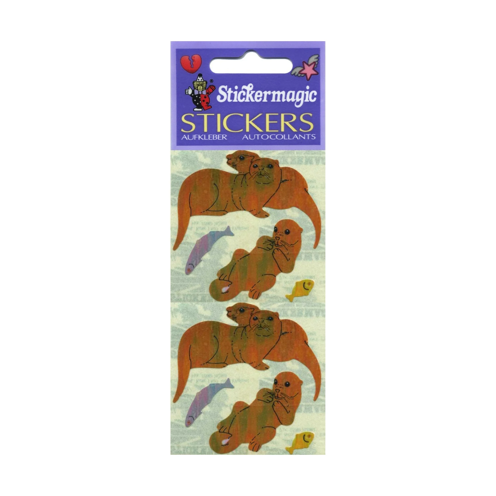 Otters - Pearlie Sticker Sheets