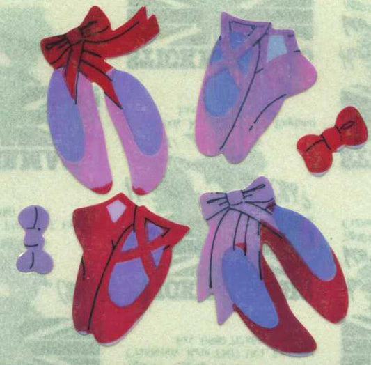 Pearlie Ballet Shoes Sticker Sheet - From the Roll