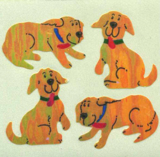 Happy Dog Pearlie Stickers - From the Roll