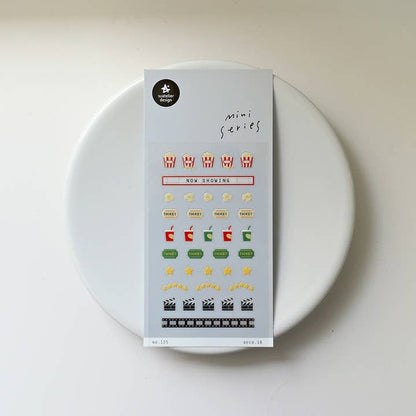 125: Deco.16 Movie Review - Mini Sticker Sheet