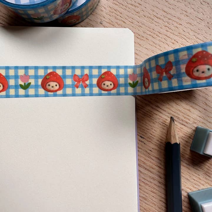 Strawberry Bunny Washi Tape 